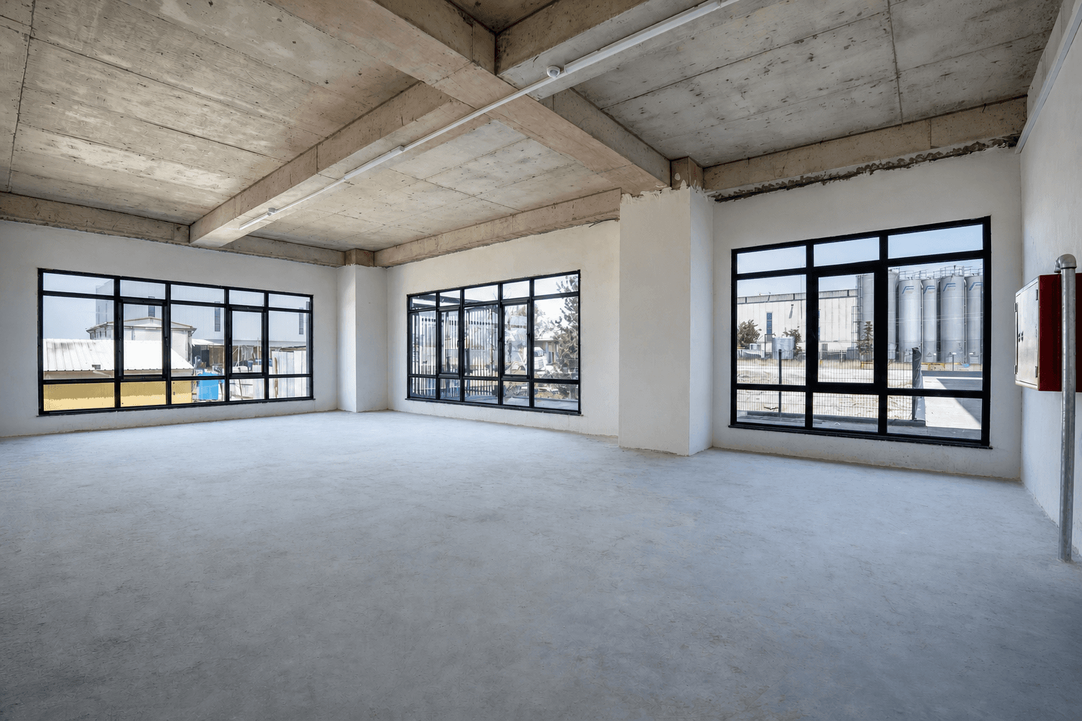 Gebze Pelitli fabrika projesi idari ve sosyal alanları