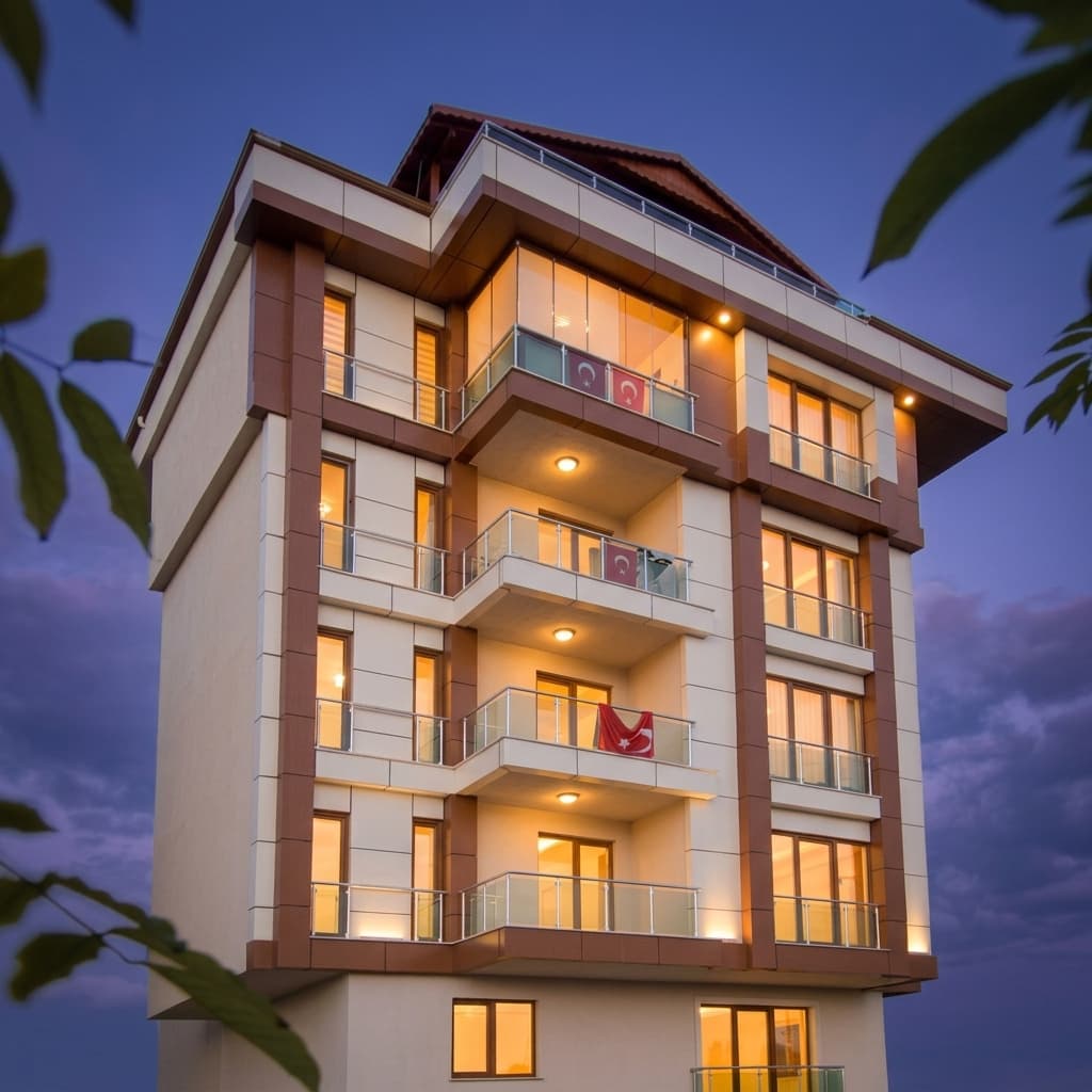 Astaş İnşaat Butik Pendik konut projesinin dış cephe görünümü